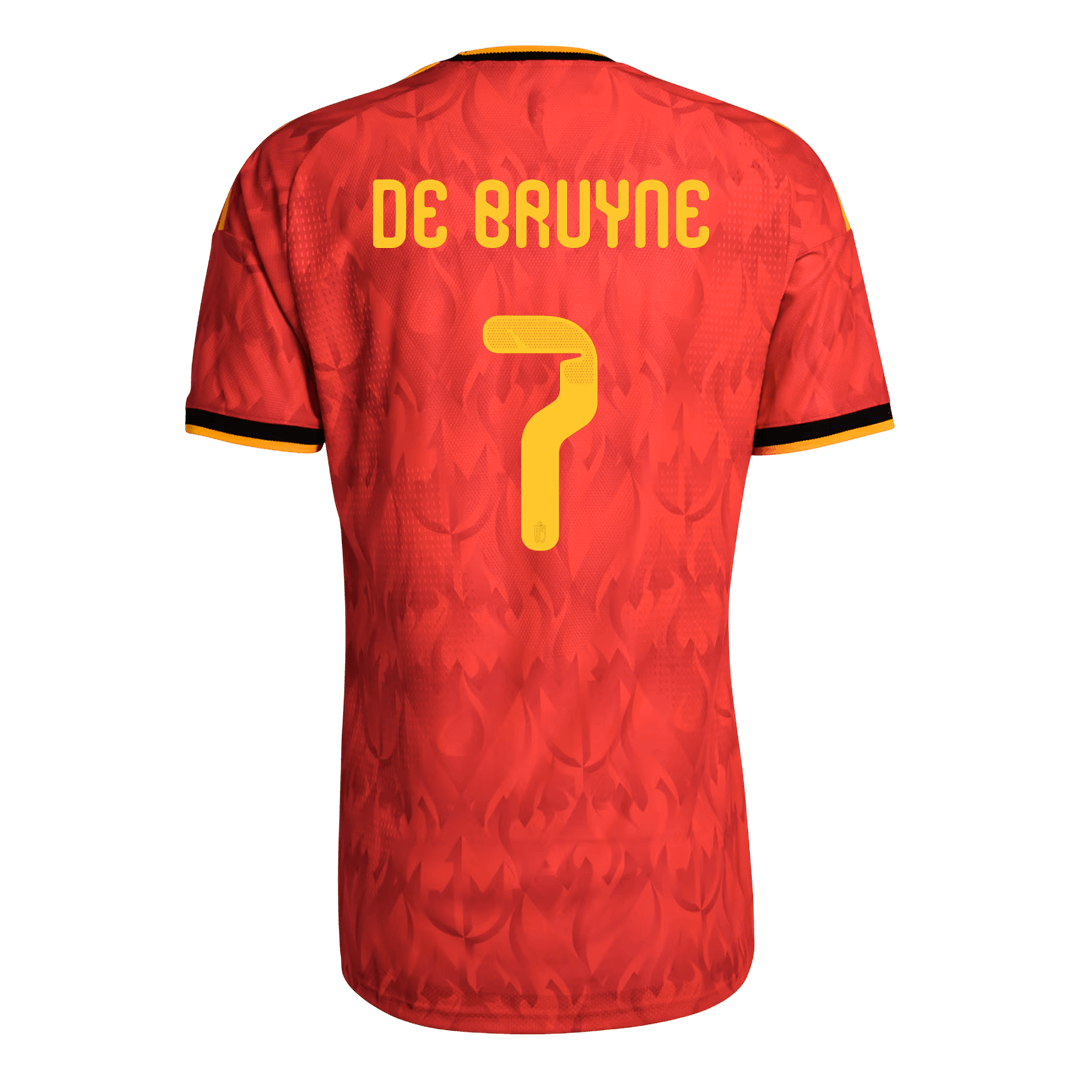 Belgium World Cup 2026 Koti Pelipaita (Player Version) Miesten DE BRUYNE #7