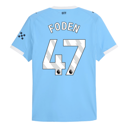 Manchester City 2025/26 Koti Pelipaita (Player Version) Miesten FODEN #47