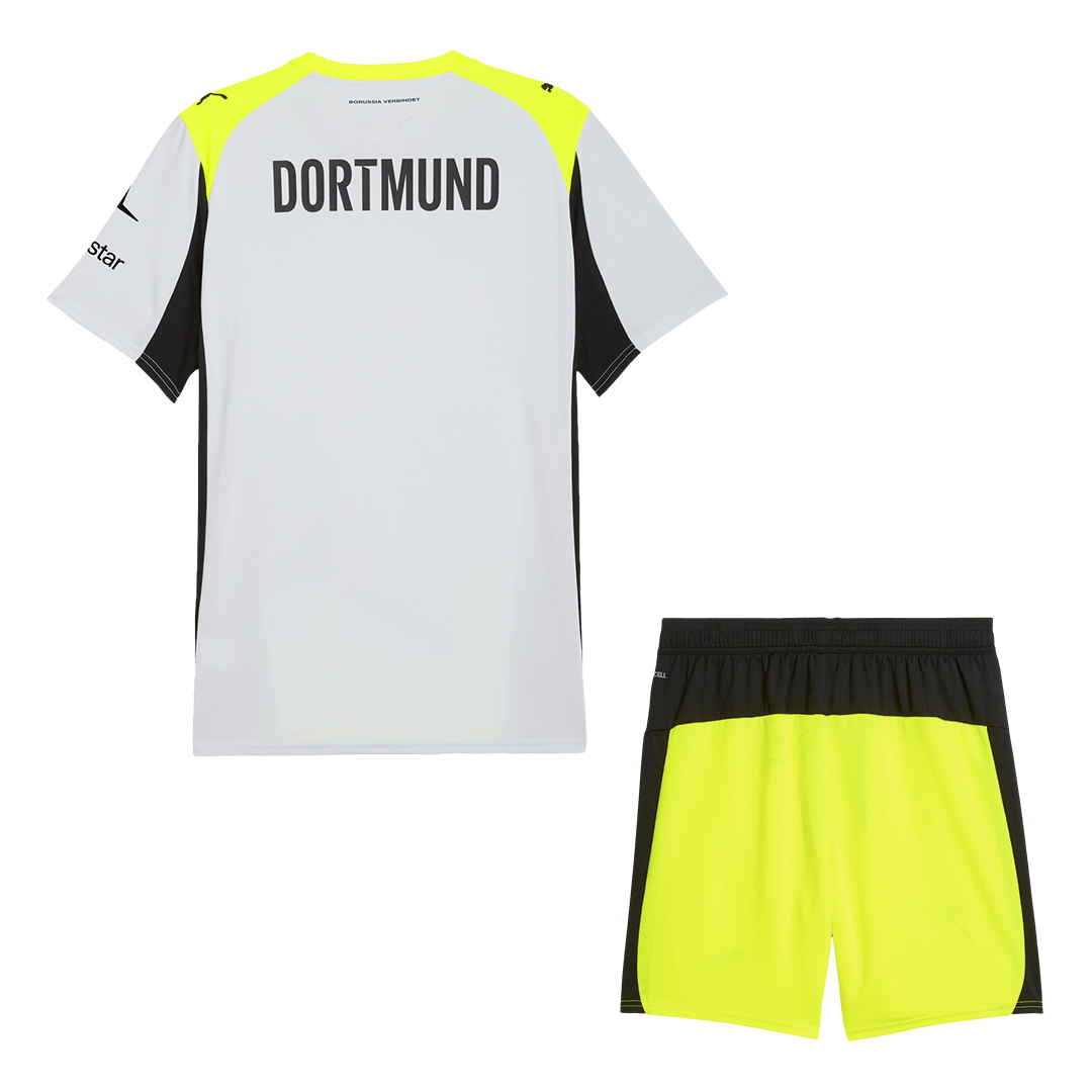 Borussia Dortmund 2025/26 Vieras Pelipaitasetti Miesten
