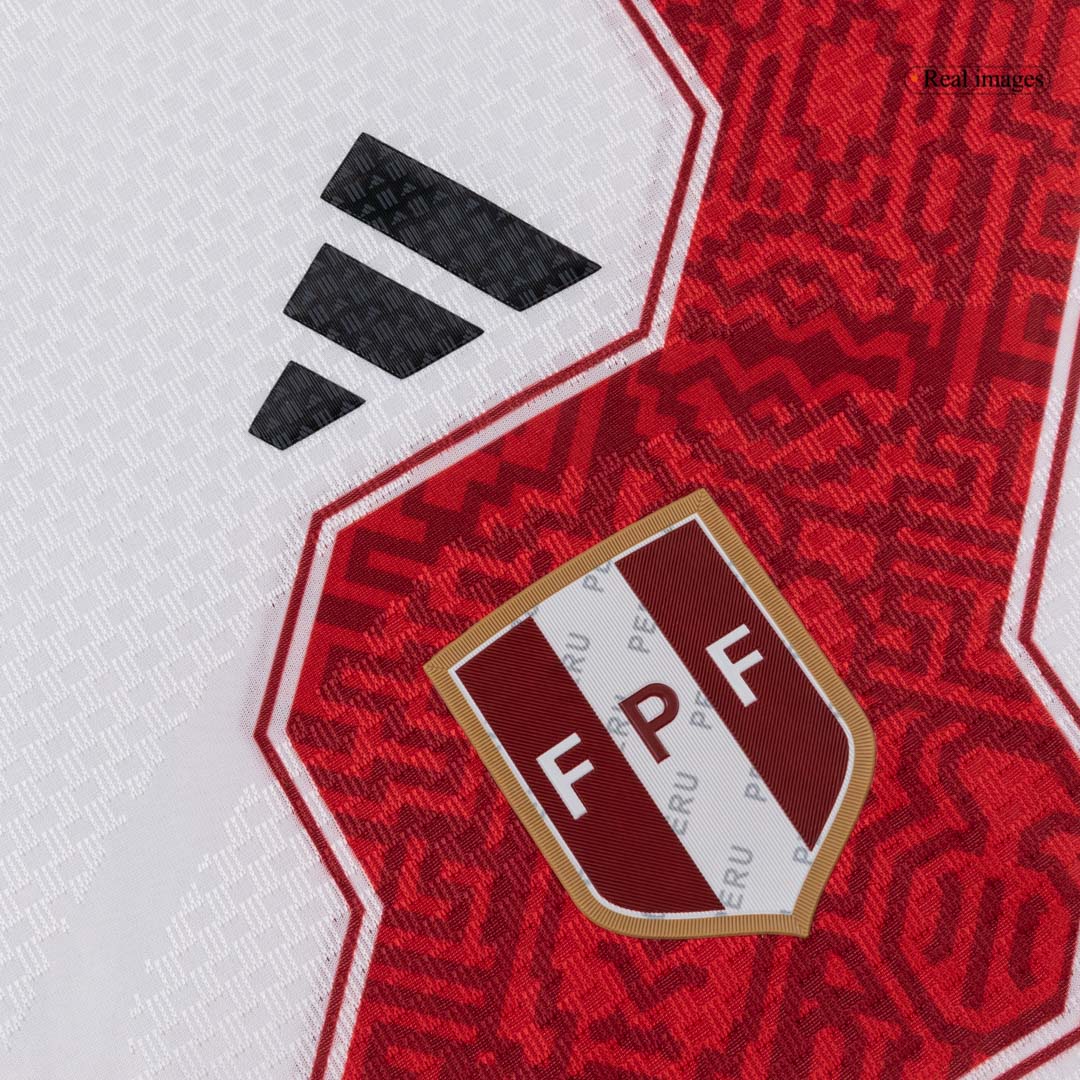 Peru World Cup 2026 Koti Pelipaita (Player Version) Miesten