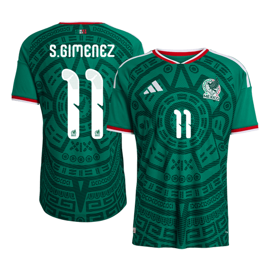 Mexico World Cup 2026 Koti Pelipaita (Player Version) Miesten S.GIMENEZ #11