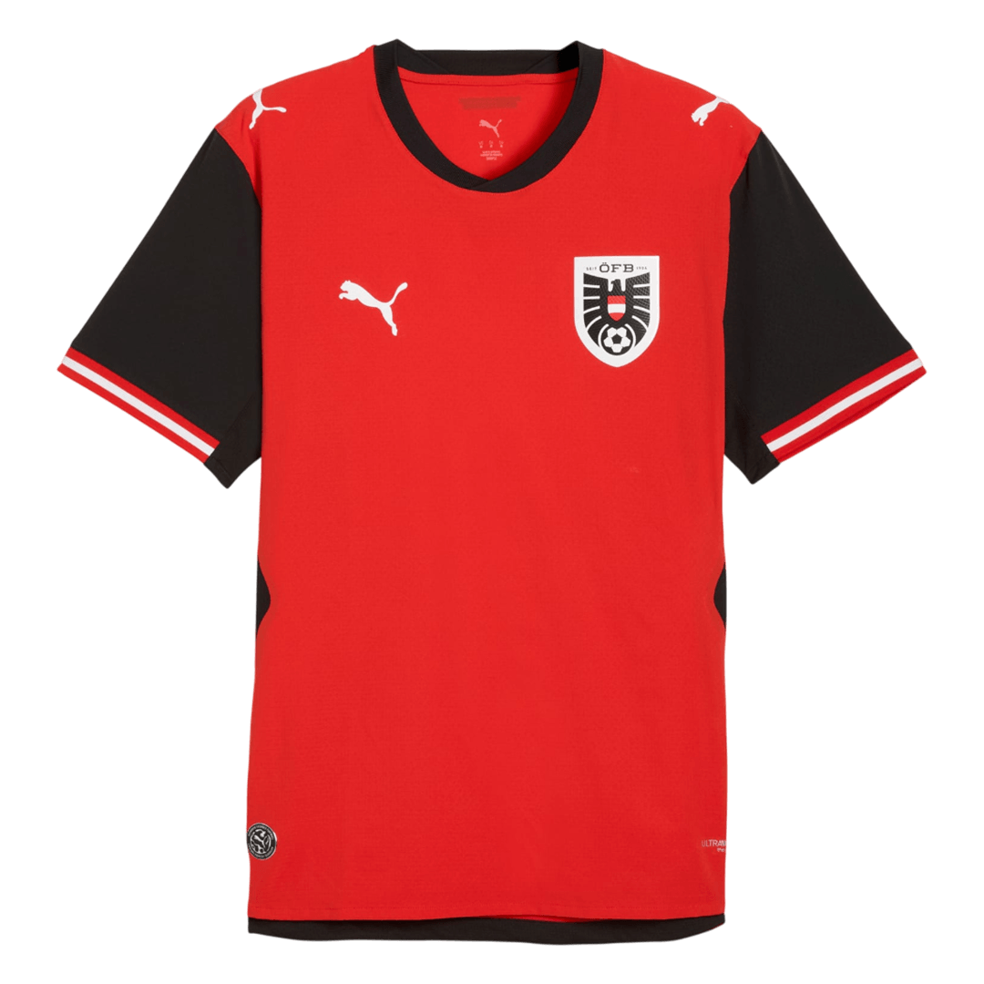 Austria World Cup 2026 Koti Pelipaita (Player Version) Miesten