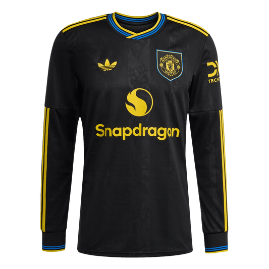Manchester United 2025/26 Kolmas Pitkähihainen pelipaita Miesten