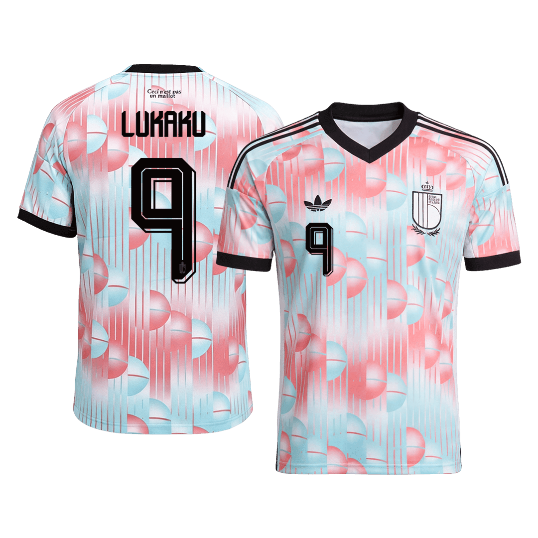 Belgium World Cup 2026 Vieras Pelipaita Miesten LUKAKU #9