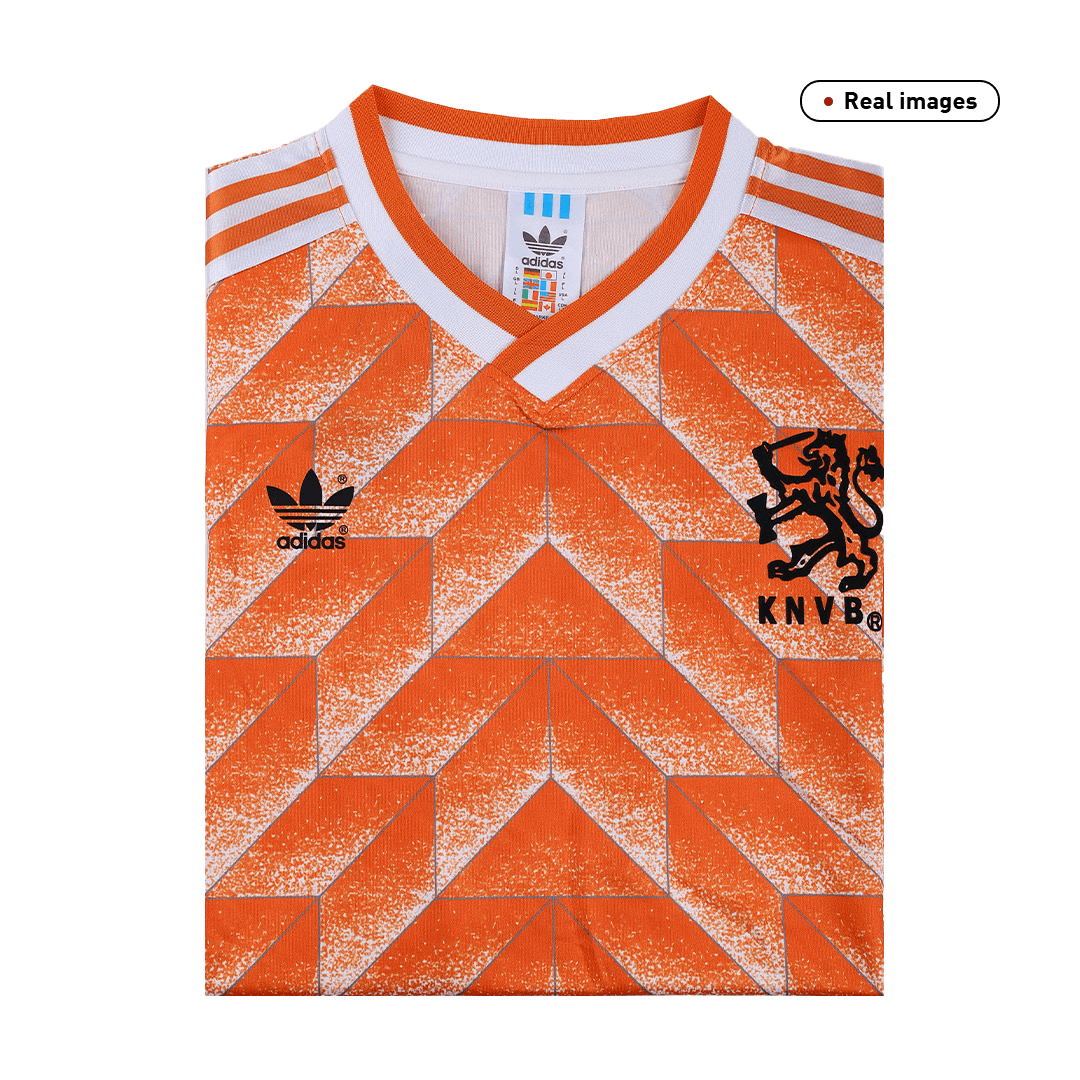 Netherlands 1988 Koti Retro-pelipaita Miesten