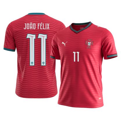 Portugal World Cup 2026 Koti Pelipaita Miesten JOÃO FÉLIX #11 [PREMIUM]