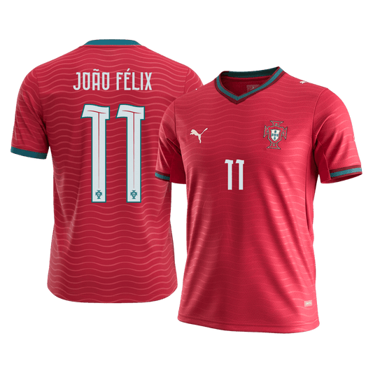 Portugal World Cup 2026 Koti Pelipaita Miesten JOÃO FÉLIX #11 [PREMIUM]