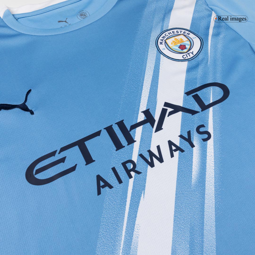 Manchester City 2025/26 Koti Pelipaita Miesten [PREMIUM]