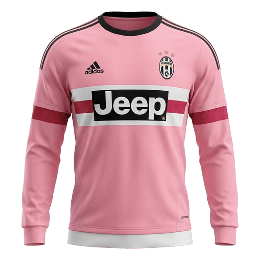 Juventus 2015/16 Vieras Pitkähihainen Retro-pelipaita Miesten
