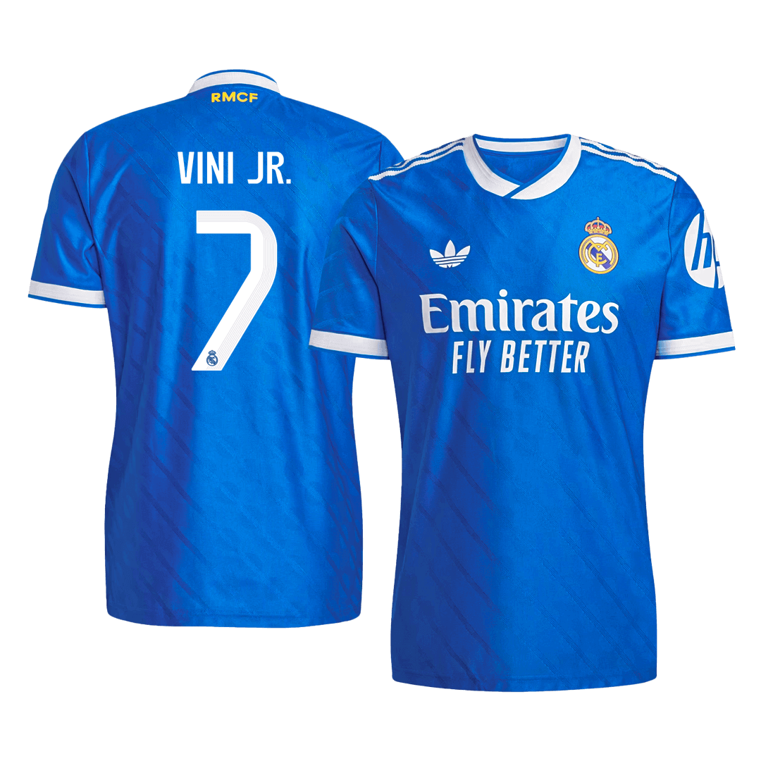 Real Madrid 2025/26 Kolmas Pelipaita (Player Version) Miesten VINI JR. #7