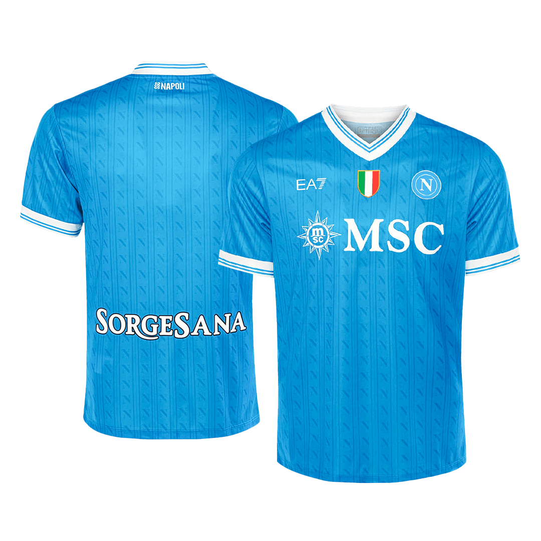 Napoli 2025/26 Koti Pelipaita Miesten