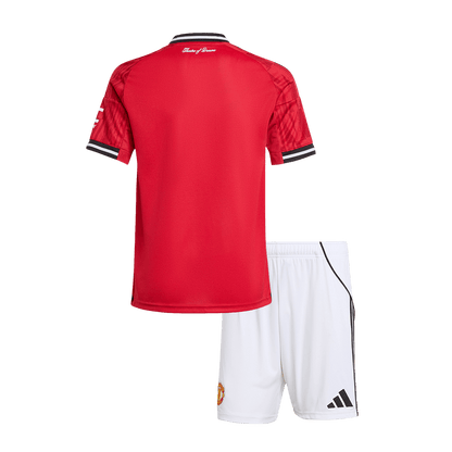 Manchester United 2025/26 Koti Pelipaitasetti Lasten
