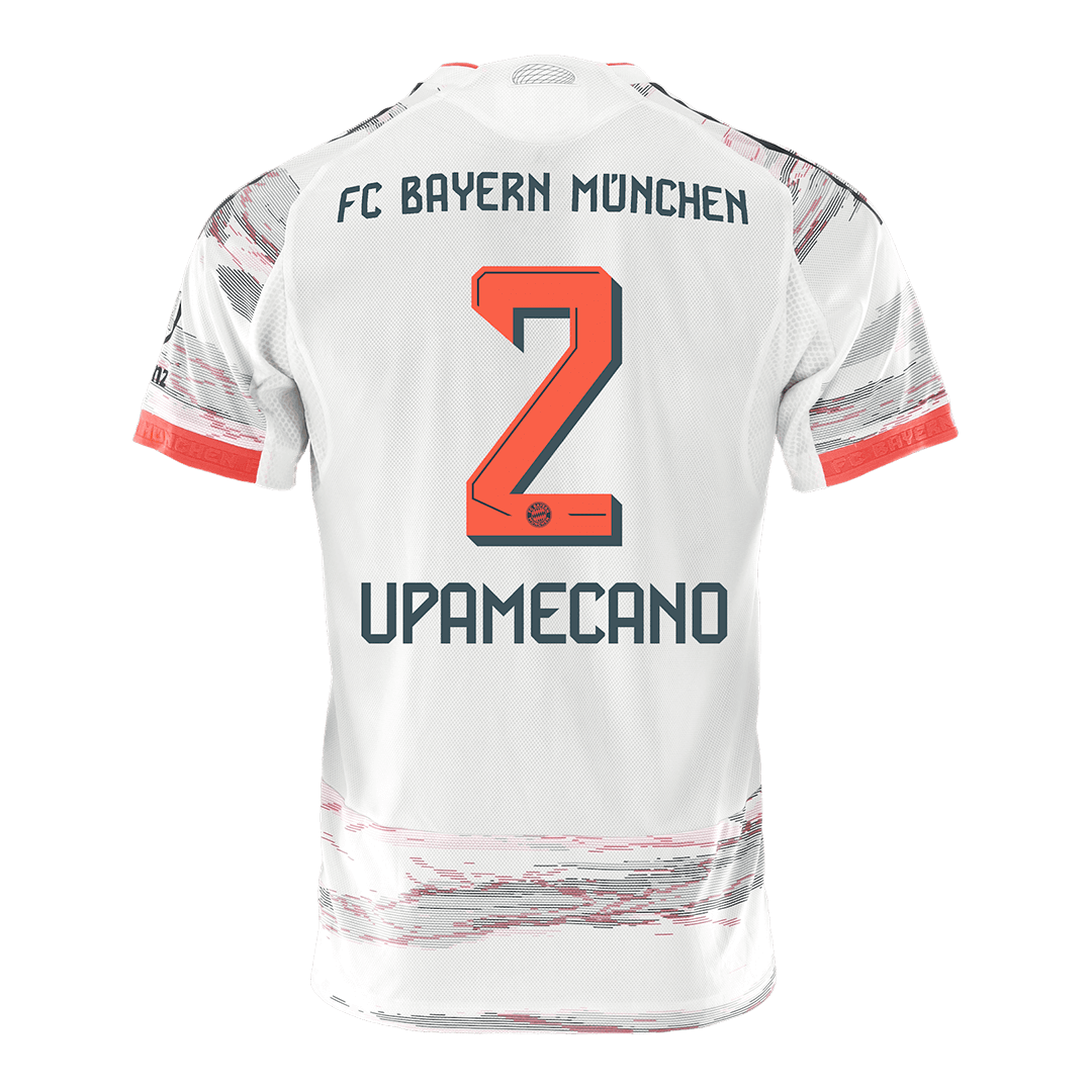 Bayern Munich 2025/26 Vieras Pelipaita (Player Version) Miesten UPAMECANO #2