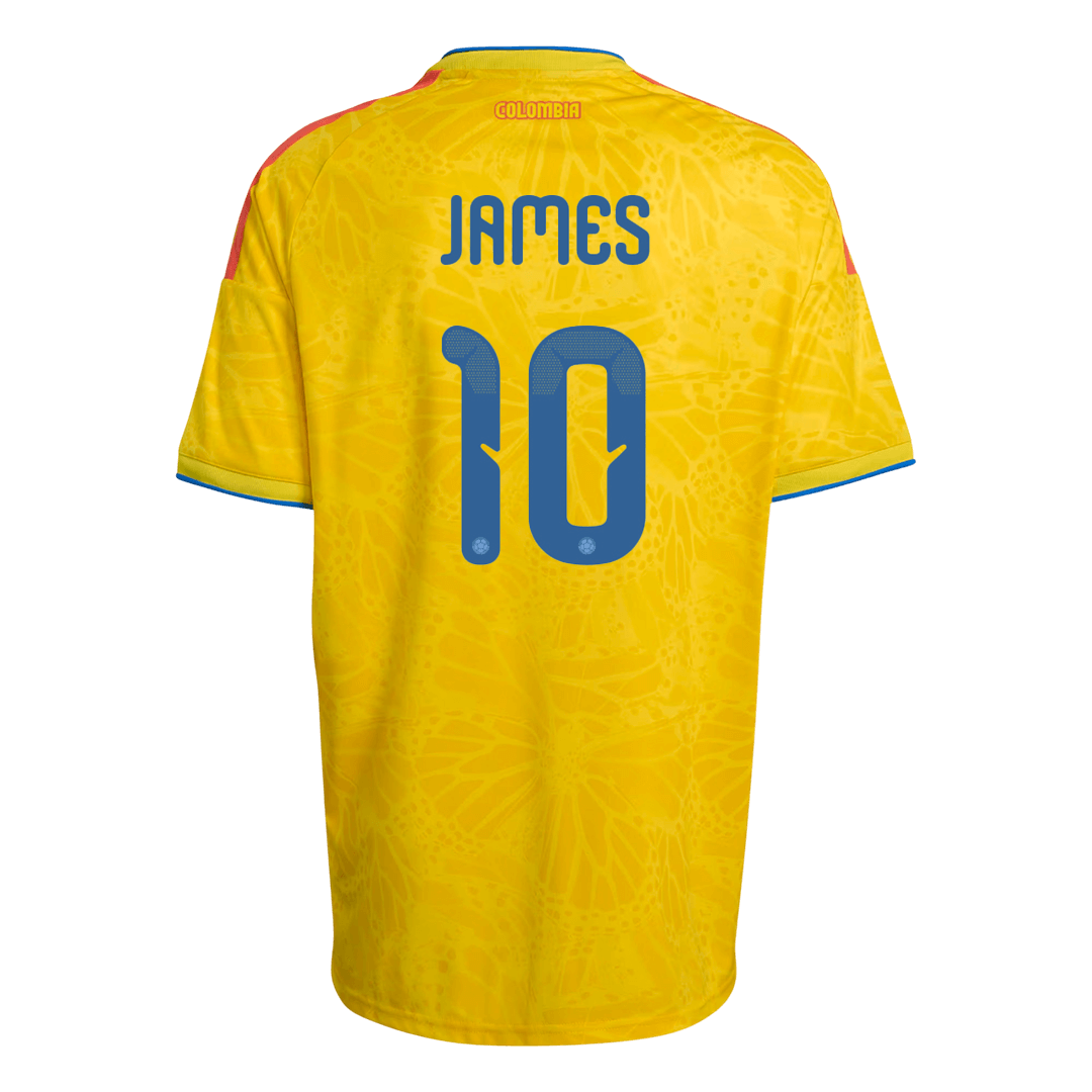 Colombia World Cup 2026 Koti Pelipaita Miesten JAMES #10