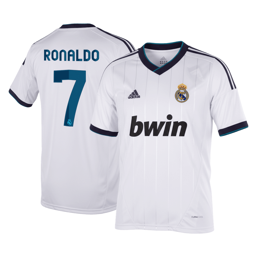 Real Madrid 2012/13 Koti Retro-pelipaita Miesten RONALDO #7