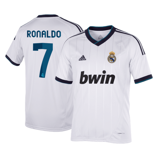 Real Madrid 2012/13 Koti Retro-pelipaita Miesten RONALDO #7