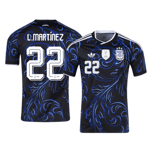 Argentina World Cup 2026 Vieras Pelipaita Miesten L. MARTÍNEZ #22