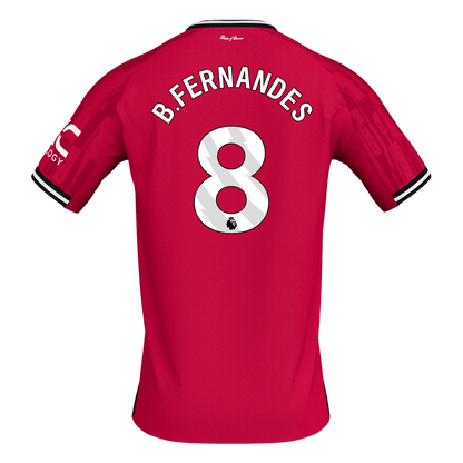 Manchester United 2025/26 Koti Pelipaita Miesten B.FERNANDES #8 [PREMIUM]