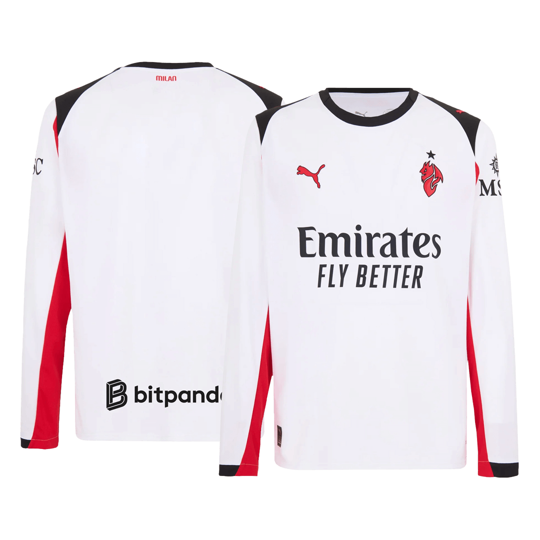 AC Milan 2025/26 Vieras Pitkähihainen pelipaita Miesten