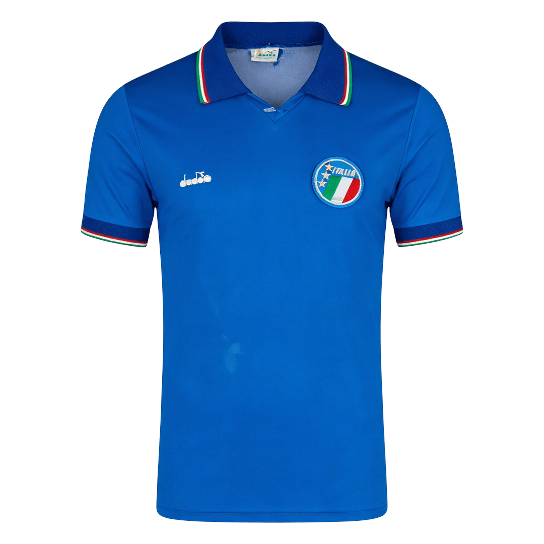 Italy 1990 Koti Retro-pelipaita Miesten