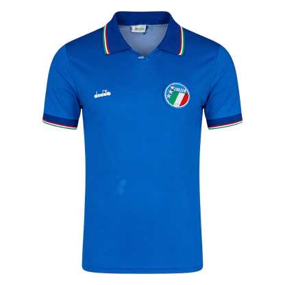 Italy 1990 Koti Retro-pelipaita Miesten