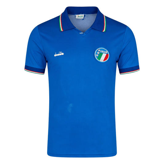 Italy 1990 Koti Retro-pelipaita Miesten
