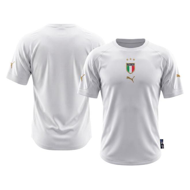 Italy 2004 Vieras Retro-pelipaita Miesten