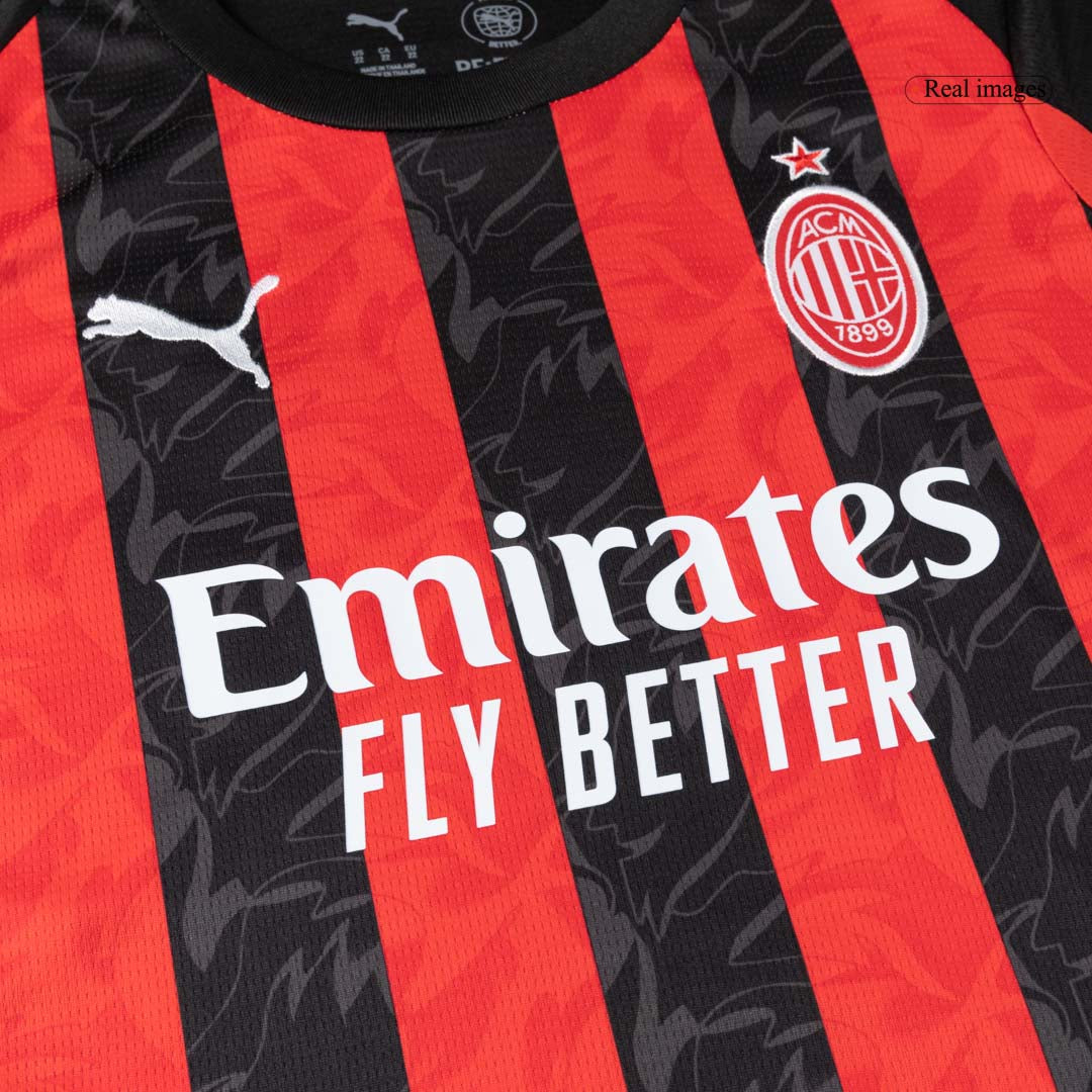 AC Milan 2025/26 Koti Pelipaitasetti Lasten