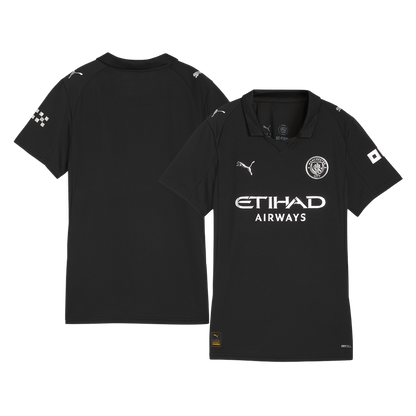 Manchester City 2025/26 Vieras Pelipaita Naisten