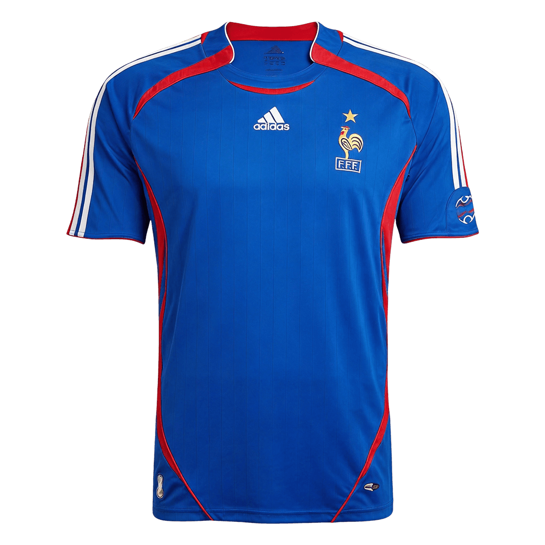 France World Cup 2006 Koti Retro-pelipaita Miesten