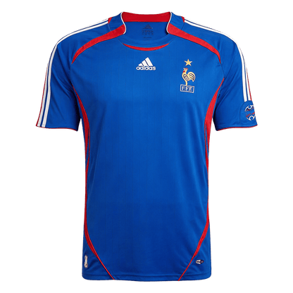 France World Cup 2006 Koti Retro-pelipaita Miesten