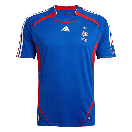 France World Cup 2006 Koti Retro-pelipaita Miesten
