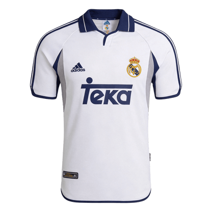 Real Madrid 2000/01 Koti Retro-pelipaita Miesten