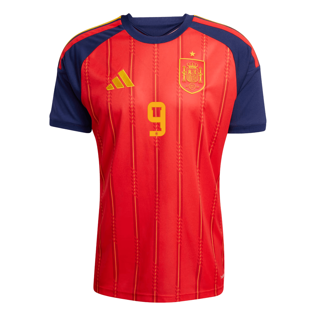 Spain World Cup 2026 Koti Pelipaita Miesten GAVI #9 [PREMIUM]