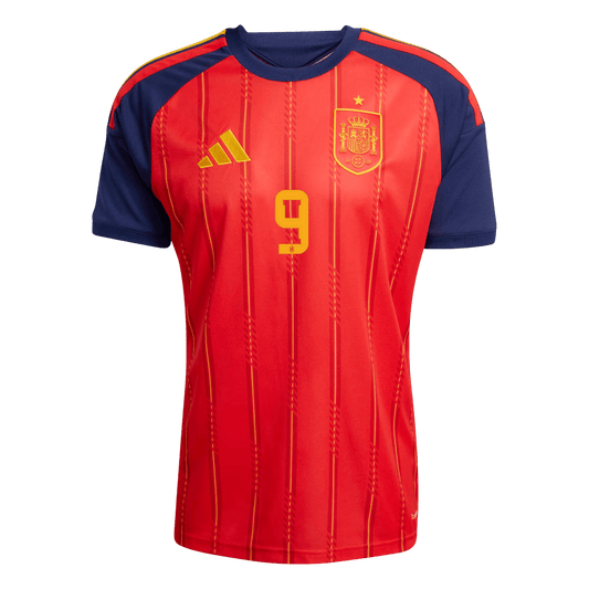 Spain World Cup 2026 Koti Pelipaita Miesten GAVI #9 [PREMIUM]