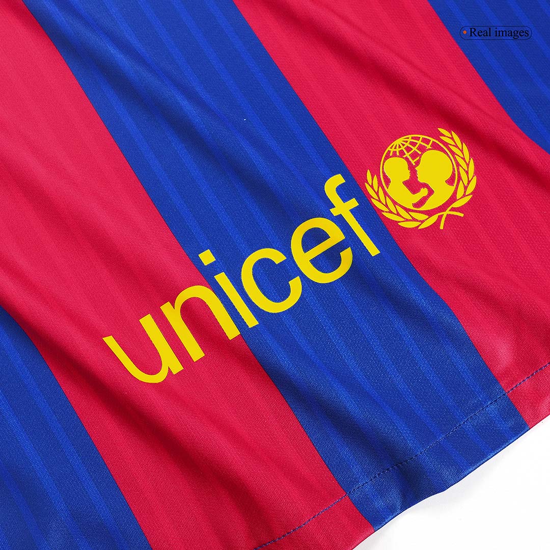 Barcelona 2016/17 Koti Retro-pelipaita Miesten MESSI #10