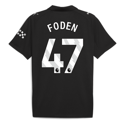 Manchester City 2025/26 Vieras Pelipaita Miesten FODEN #47