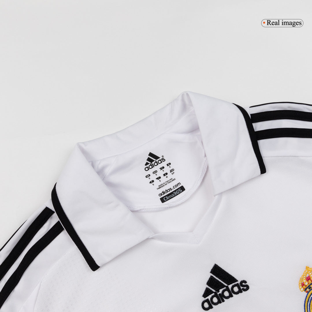 Real Madrid 2008/09 Koti Retro-pelipaita Miesten