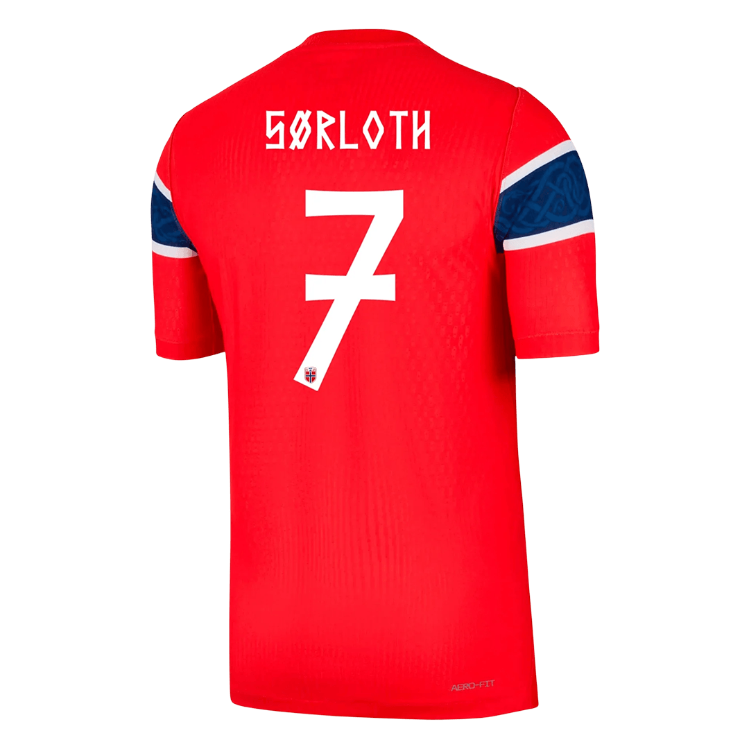 Norway World Cup 2026 Koti Pelipaita (Player Version) Miesten SØRLOTH #7