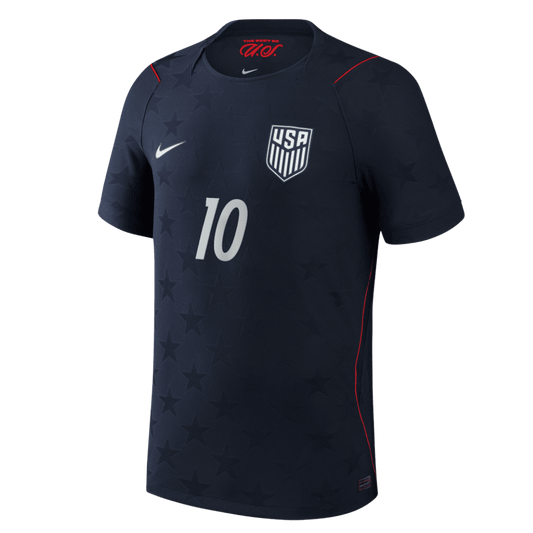 USA World Cup 2026 Vieras Pelipaita (Player Version) Miesten PULISIC #10