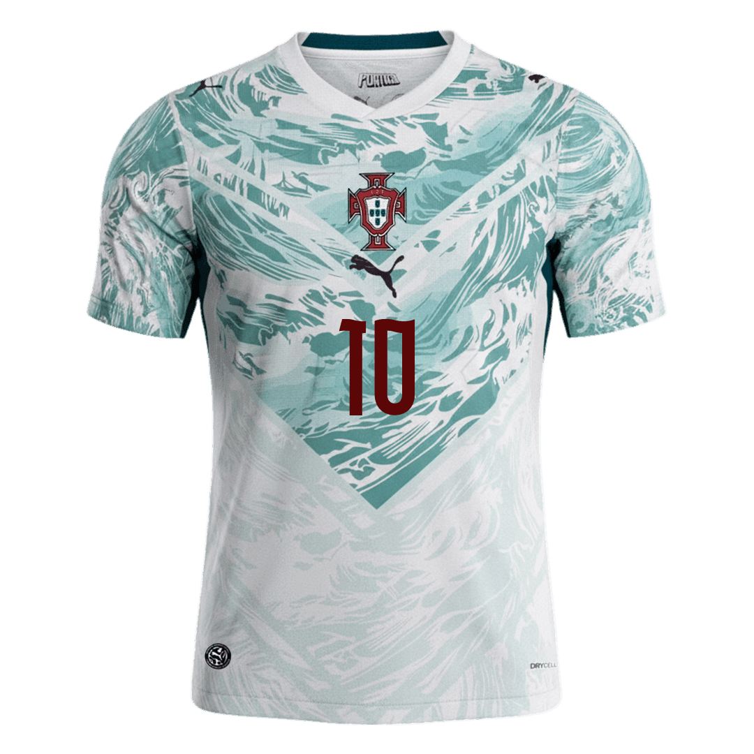 Portugal World Cup 2026 Vieras Pelipaita Miesten BERNARDO #10