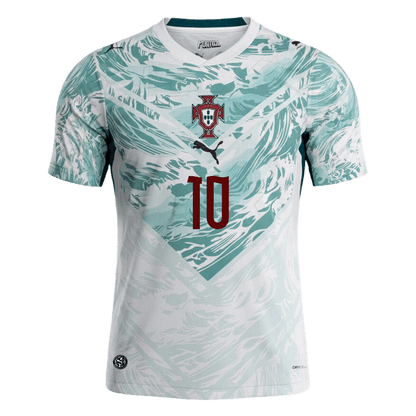 Portugal World Cup 2026 Vieras Pelipaita Miesten BERNARDO #10