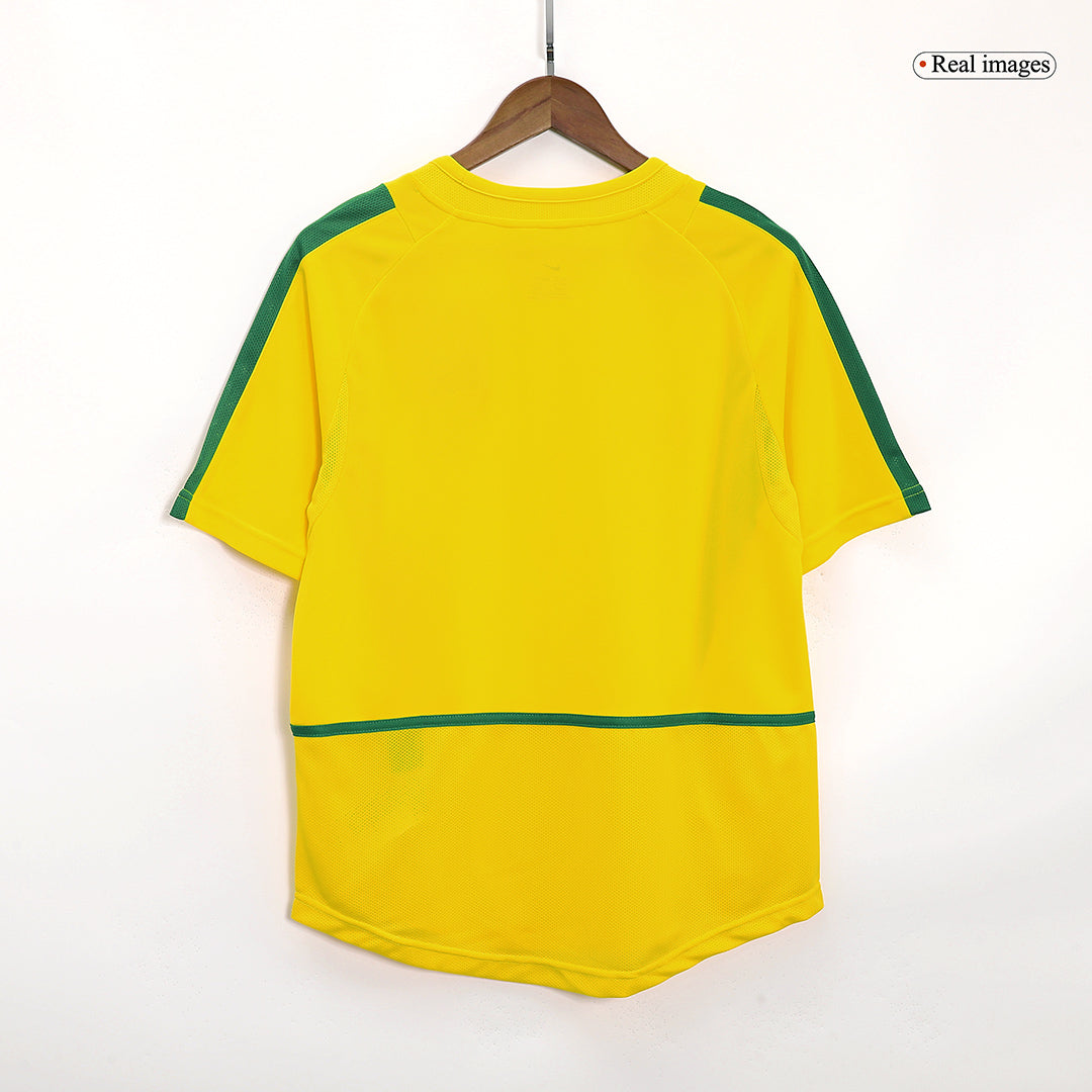 Brazil 2002/03 Koti Retro-pelipaita Miesten