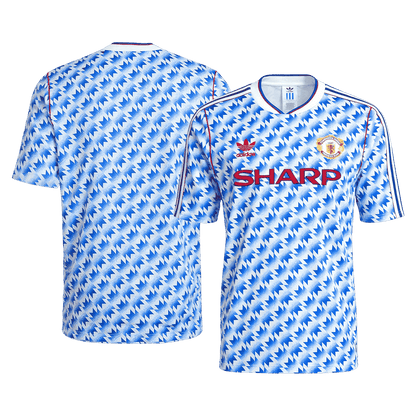 Manchester United 1990/92 Vieras Retro-pelipaita Miesten
