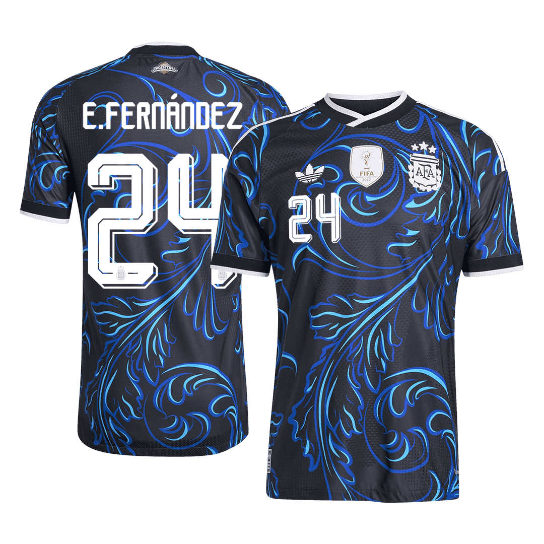 Argentina World Cup 2026 Vieras Pelipaita (Player Version) Miesten E. FERNANDEZ #24