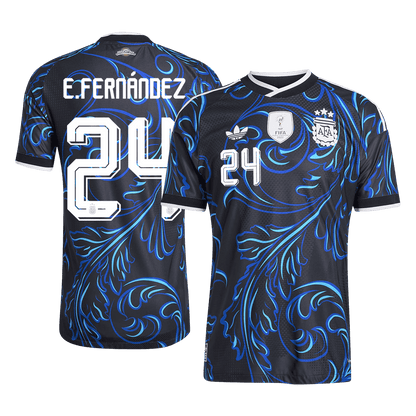Argentina World Cup 2026 Vieras Pelipaita (Player Version) Miesten E. FERNANDEZ #24