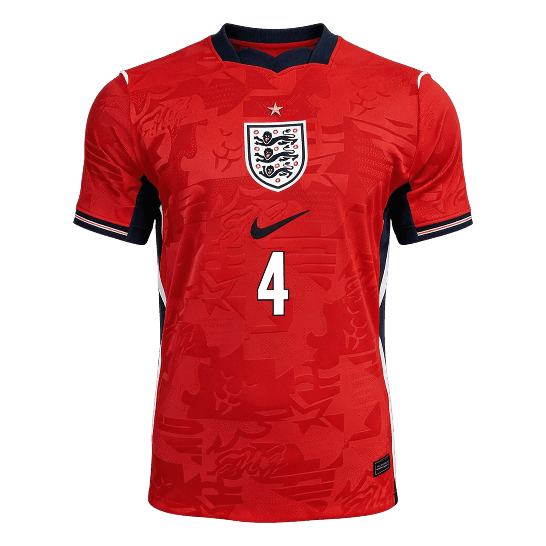 England World Cup 2026 Vieras Pelipaita Miesten RICE #4