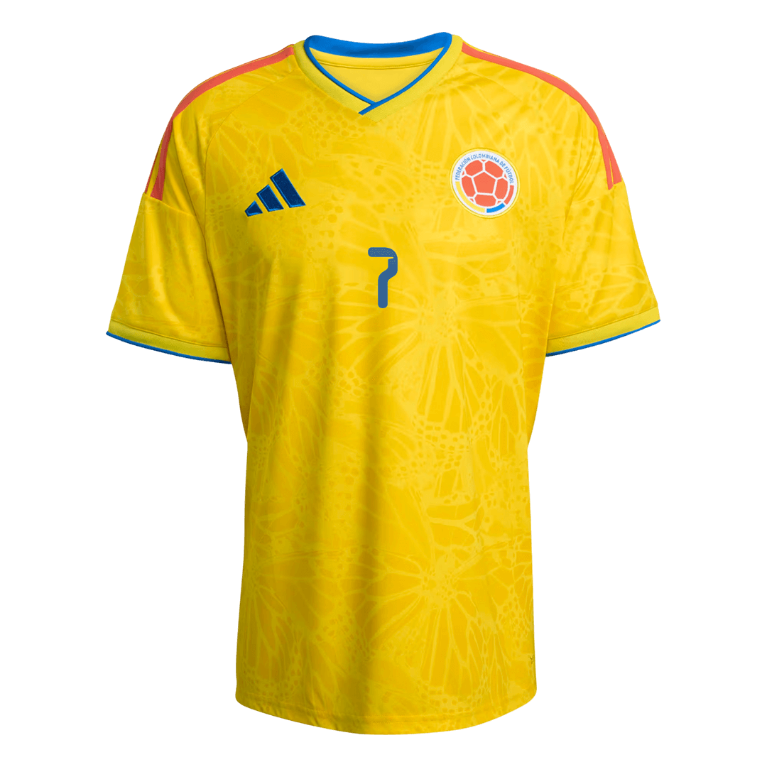 Colombia World Cup 2026 Koti Pelipaita Miesten LUIS DíAZ #7
