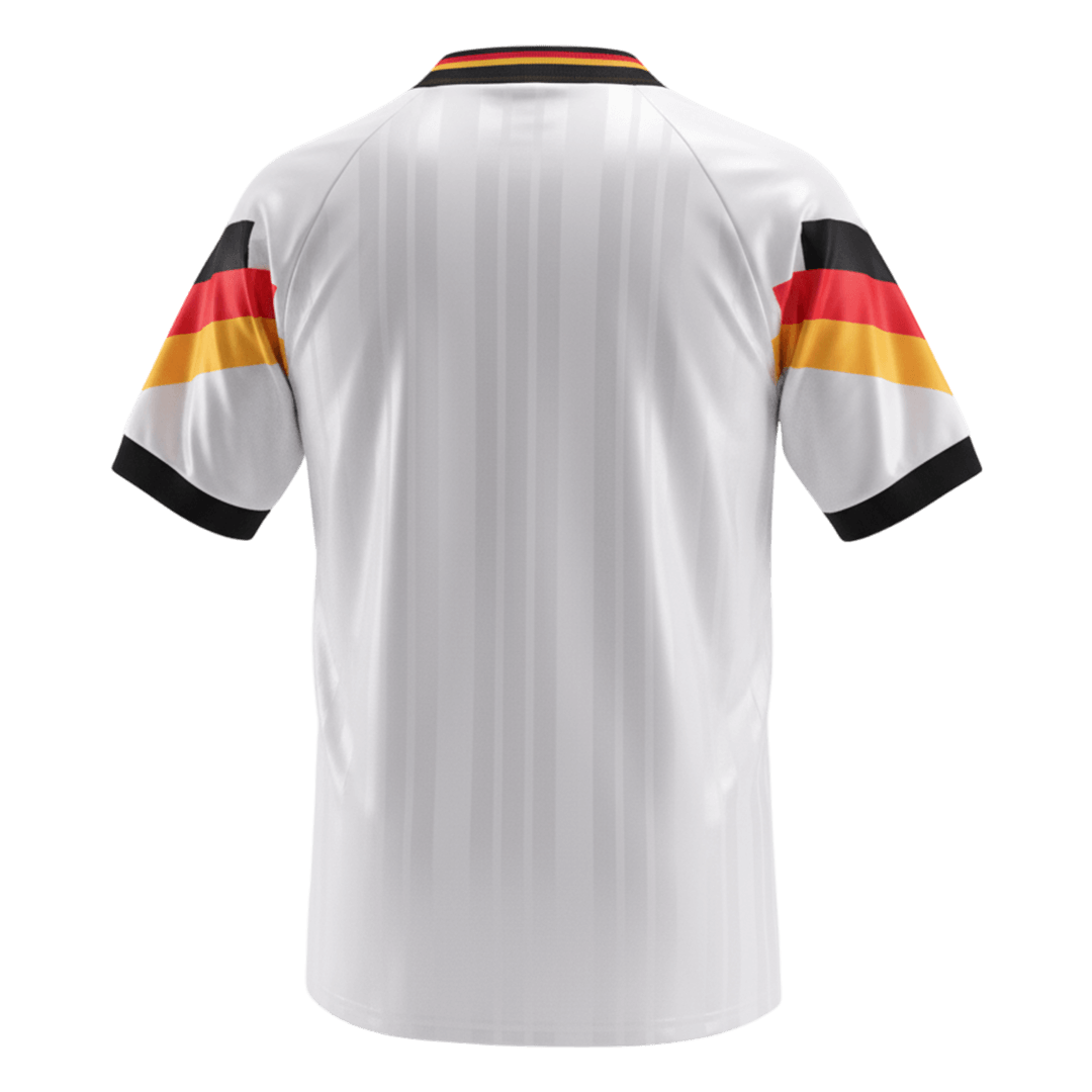 Germany 1992 Koti Retro-pelipaita Miesten
