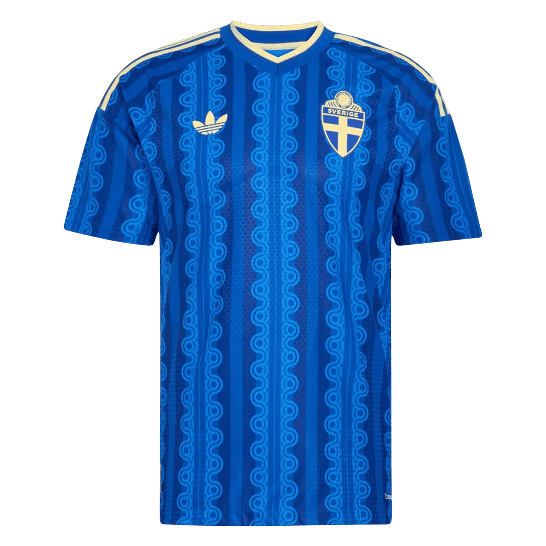 Sweden World Cup 2026 Vieras Pelipaita (Player Version) Miesten